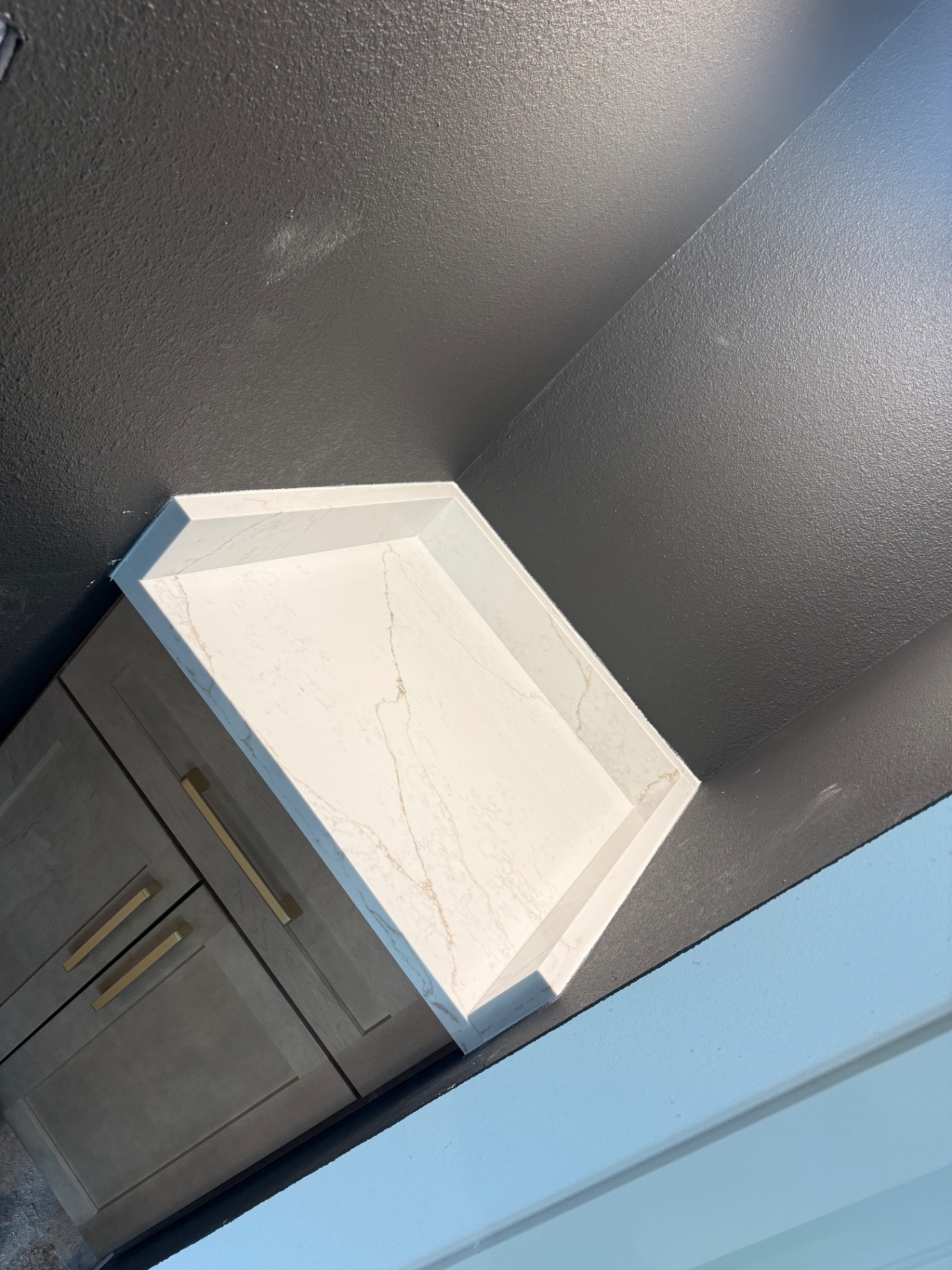 Waterfall Powder Vanity